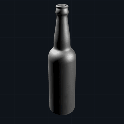 Glass Soda Bottle